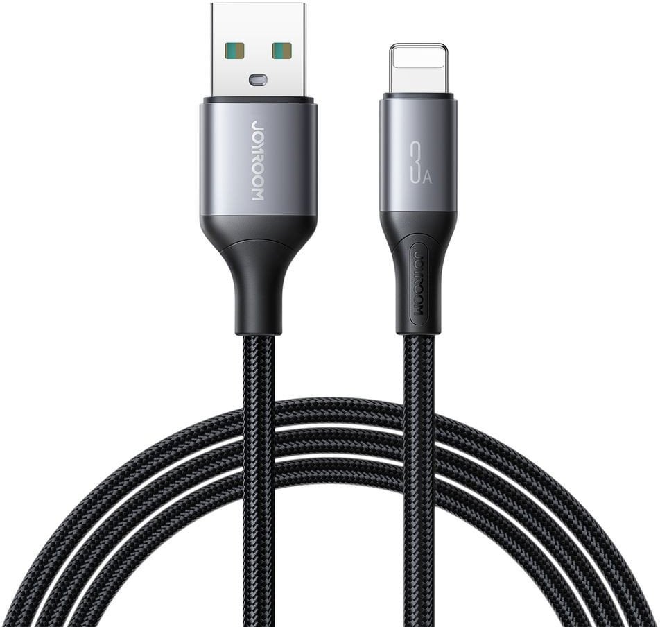 Kabel USB Joyroom USB-A - Lightning 1 m Czarny (6956116798000)