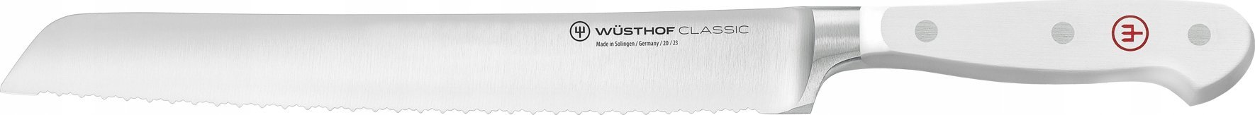 CLASSIC WHITE Nóż do chleba 23/36 cm