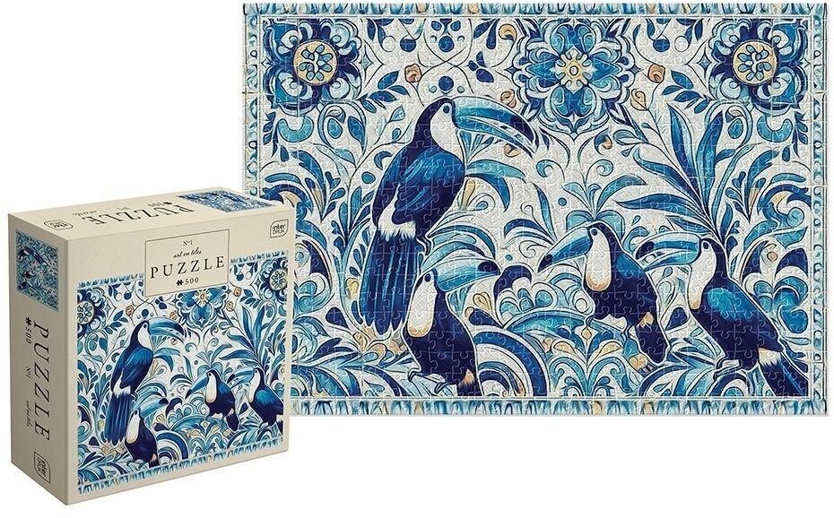 Puzzle 500 Art on Tiles 1