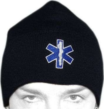 Polska Firma Czapka ratownicza zimowa PARAMEDYK - granatowa