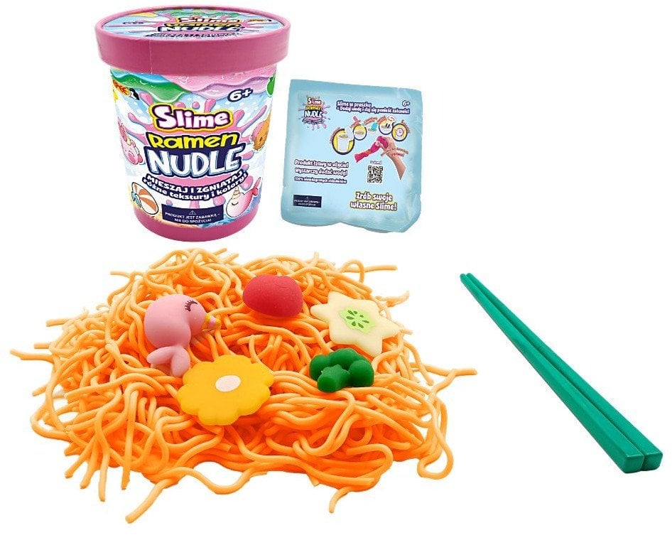 Slime Ramen Nudle Walentynkowa Krewetka Epee