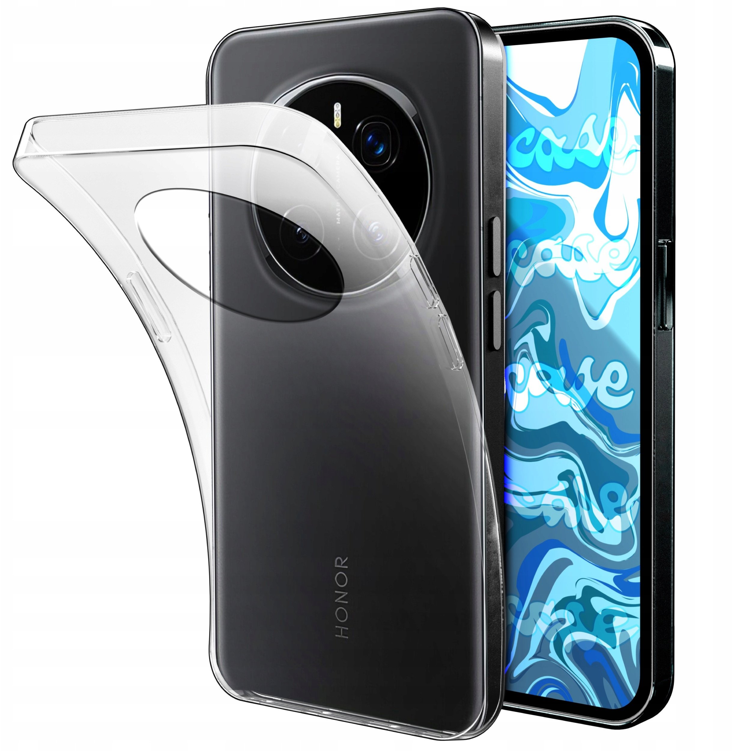 Etui Do Honor Magic7 Pro (Przezroczyste, Silikonowe, Obudowa)