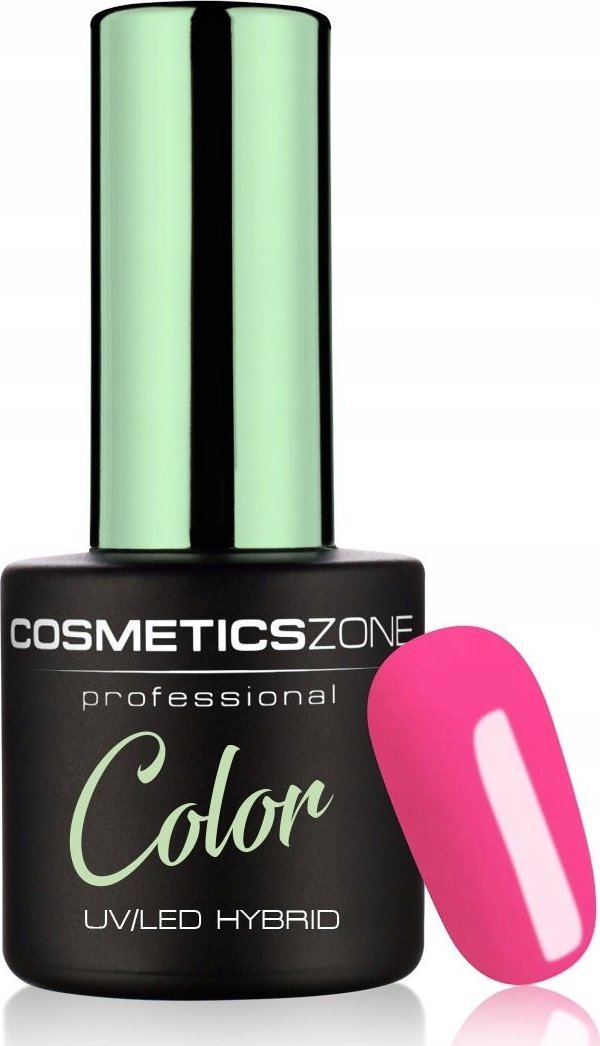 Cosmetics Zone Lakier hybrydowy hipoalergiczny ciemny różowy 7ml - Pink Up! 720