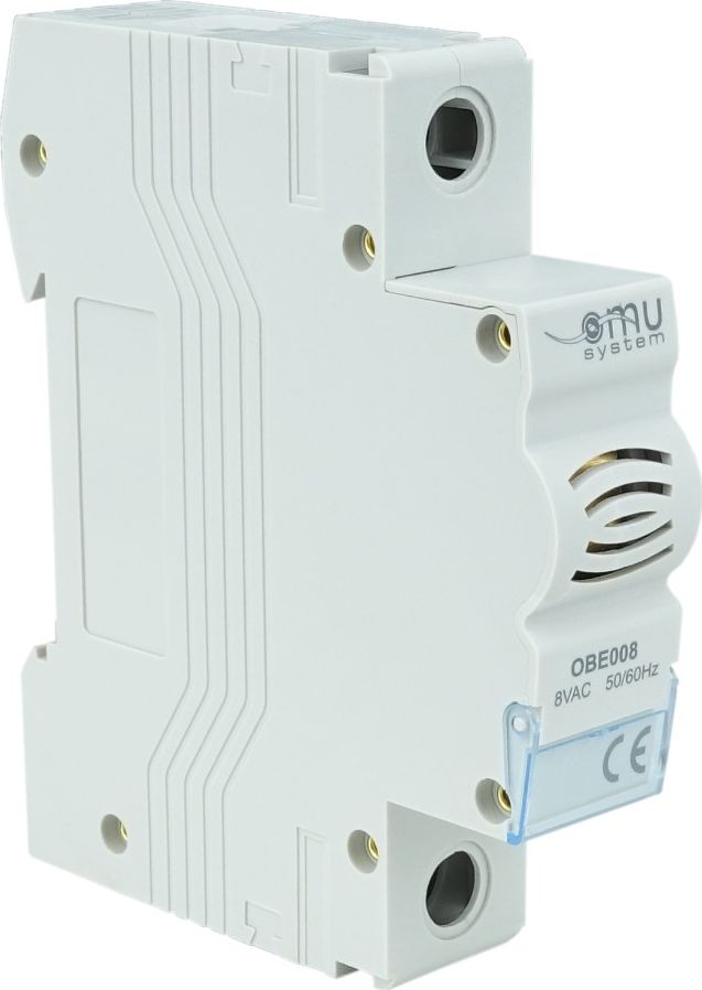 XBS Dzwonek modułowy na szynę TH35 8V sygnalizator OmuSystem 5917