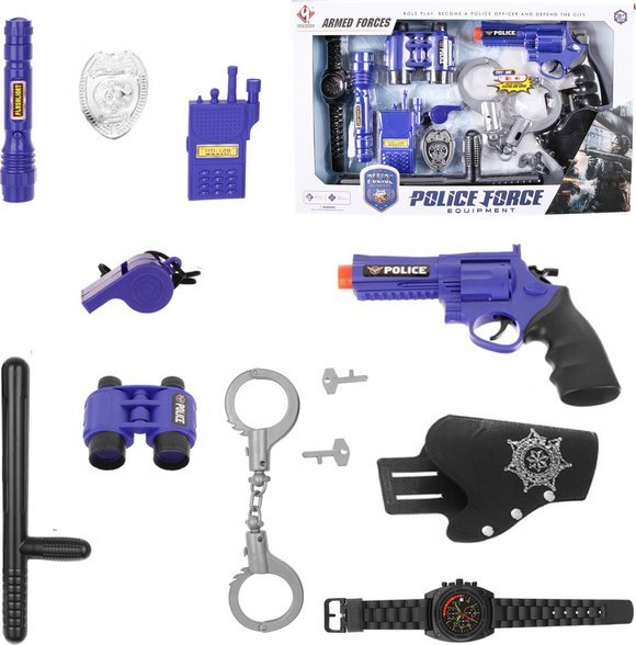 COGIO ZESTAW AKCESORII POLICJANTA P002