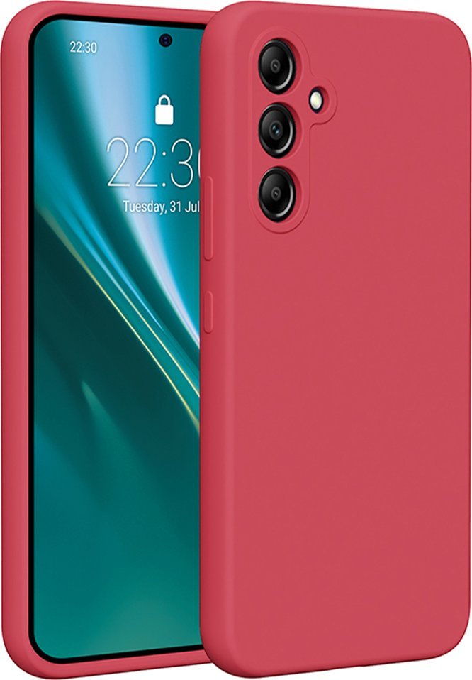 Etteri Nakładka Etteri Silicone Case do Samsung Galaxy A54 5G malinowa