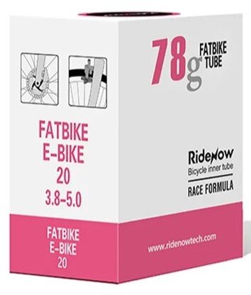 RideNow Dętka TPU LIGHT FatBike 20x3.8-5.0 78g AV 45mm