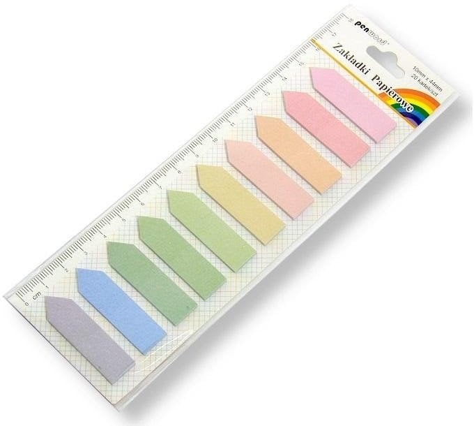 3M Penword Zakładki indeksujące 12x44mm 10x20szt papierowe