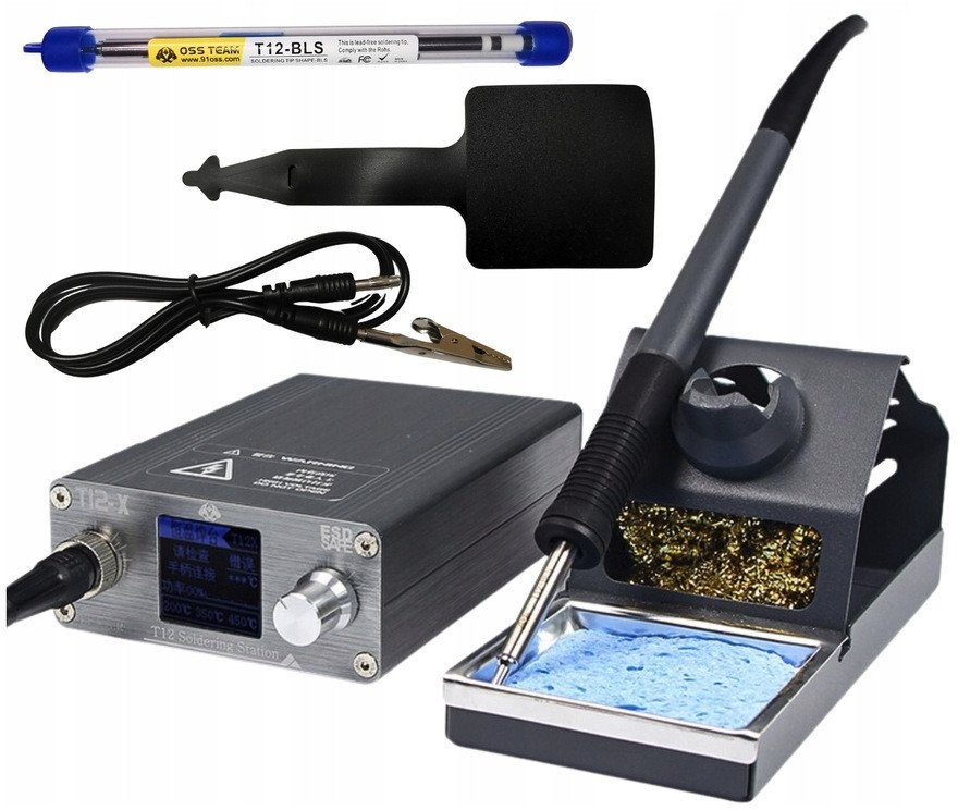 Lutownica OSS Team T12-X wersja 75W ! + Grot (Poprawiony model)!