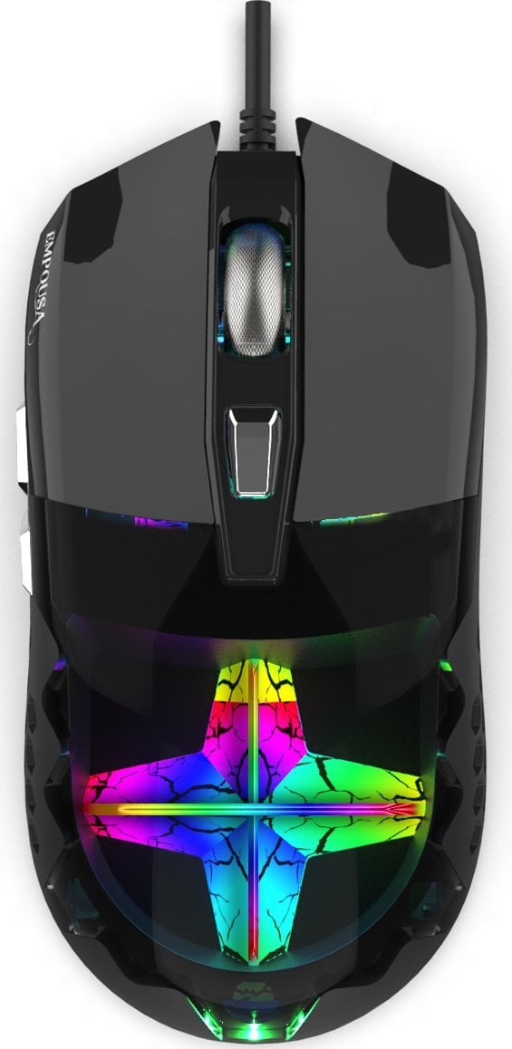 Mysz Inca INCA Gaming Maus IMG-355GX 7200 DPI, RGB, 6 Tasten, USB, SW retail
