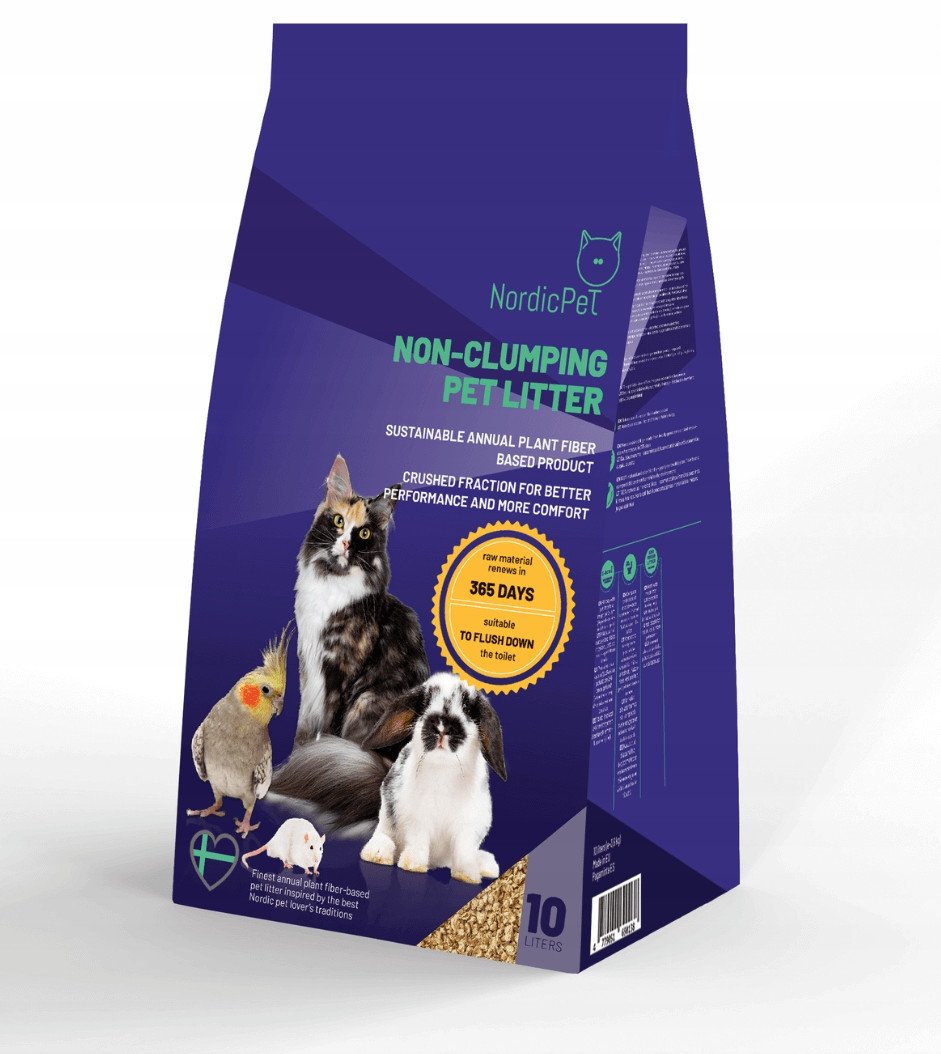 LITTER CAT JUMPING PLANT FIBER 5L