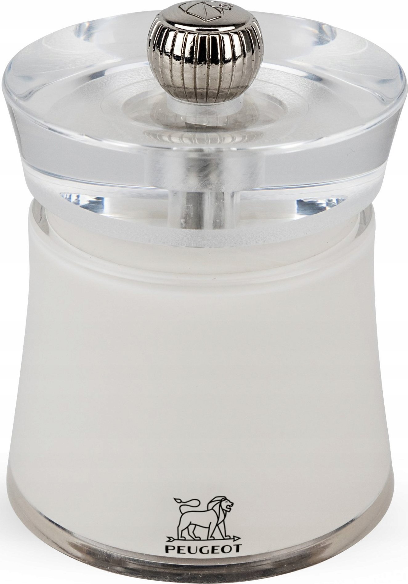 Młynek Bali do soli 8 cm biały