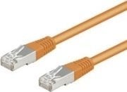 Goobay CAT 5-300 SFTP 3.0m kabel sieciowy Pomarańczowy 3 m