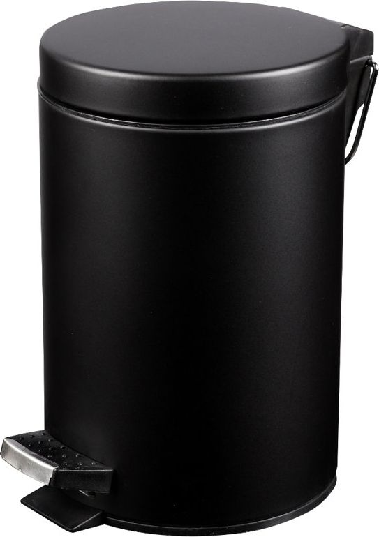 Kosz na śmieci Metlex na pedał 5L czarny