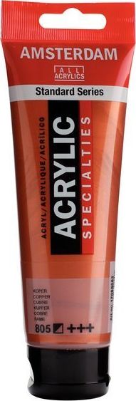 Artequipment Farba akrylowa TALENS AMSTERDAM 120ml 805 - COPPER uniw
