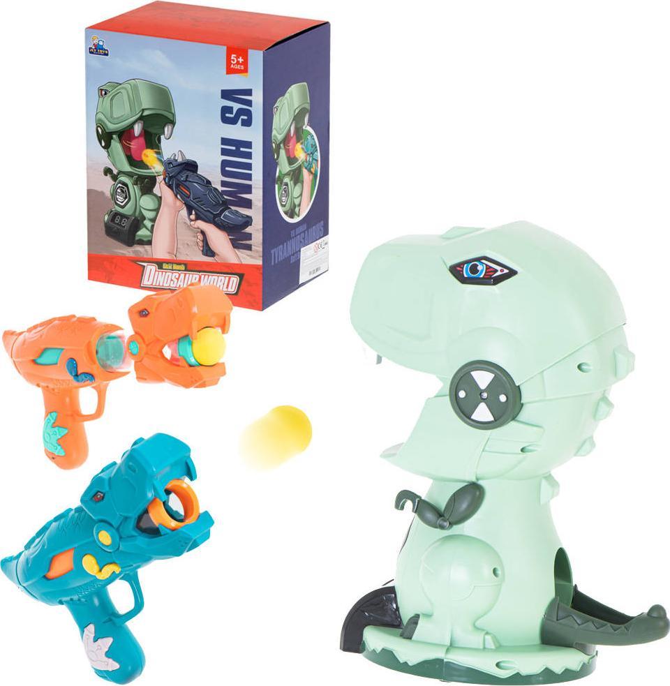 DWM STRZELANIE DO CELU 2 PISTOLETY + 20 KUL DINOZAUR