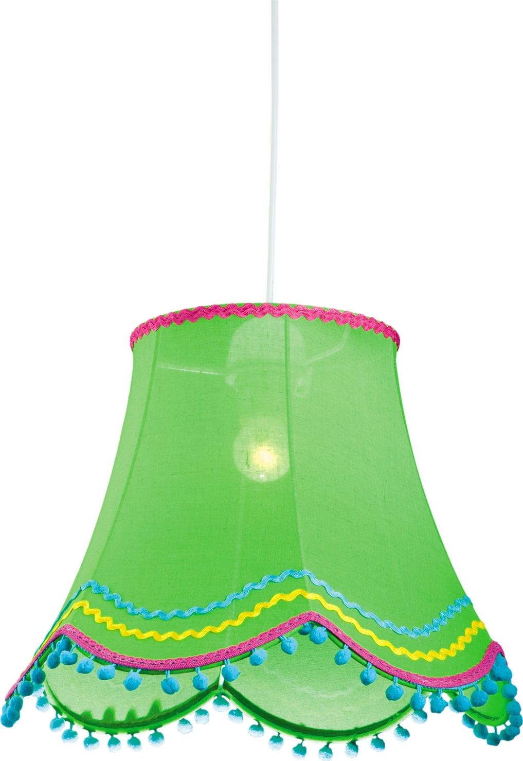 Lampa wisząca Candellux ARLEKIN klasyczna zielony (31-94516)