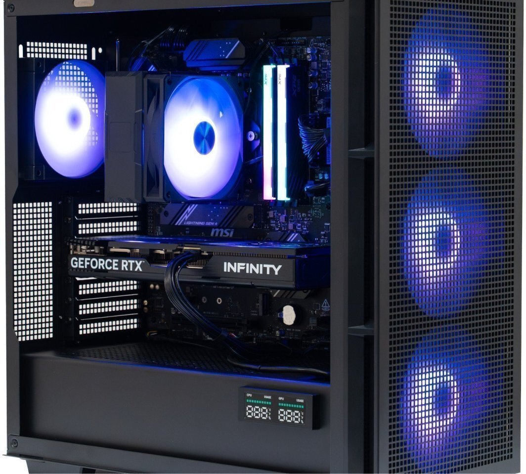 Komputer Game X G300, Ryzen 5 7500X3D, 64 GB, Radeon RX 9060 XT, 1 TB M.2 PCIe Windows 11 Home