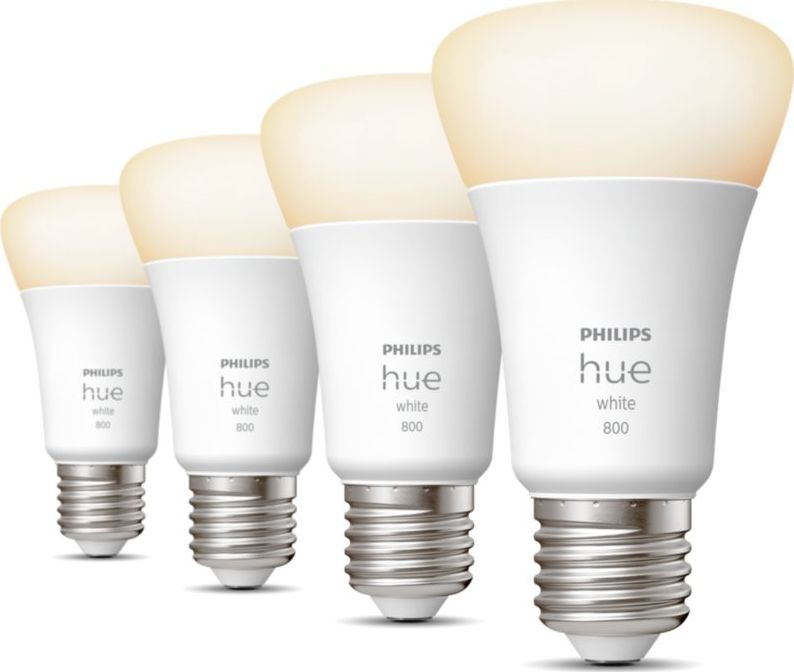 Philips Hue Żarówka E27 9W A60 W 4-pak