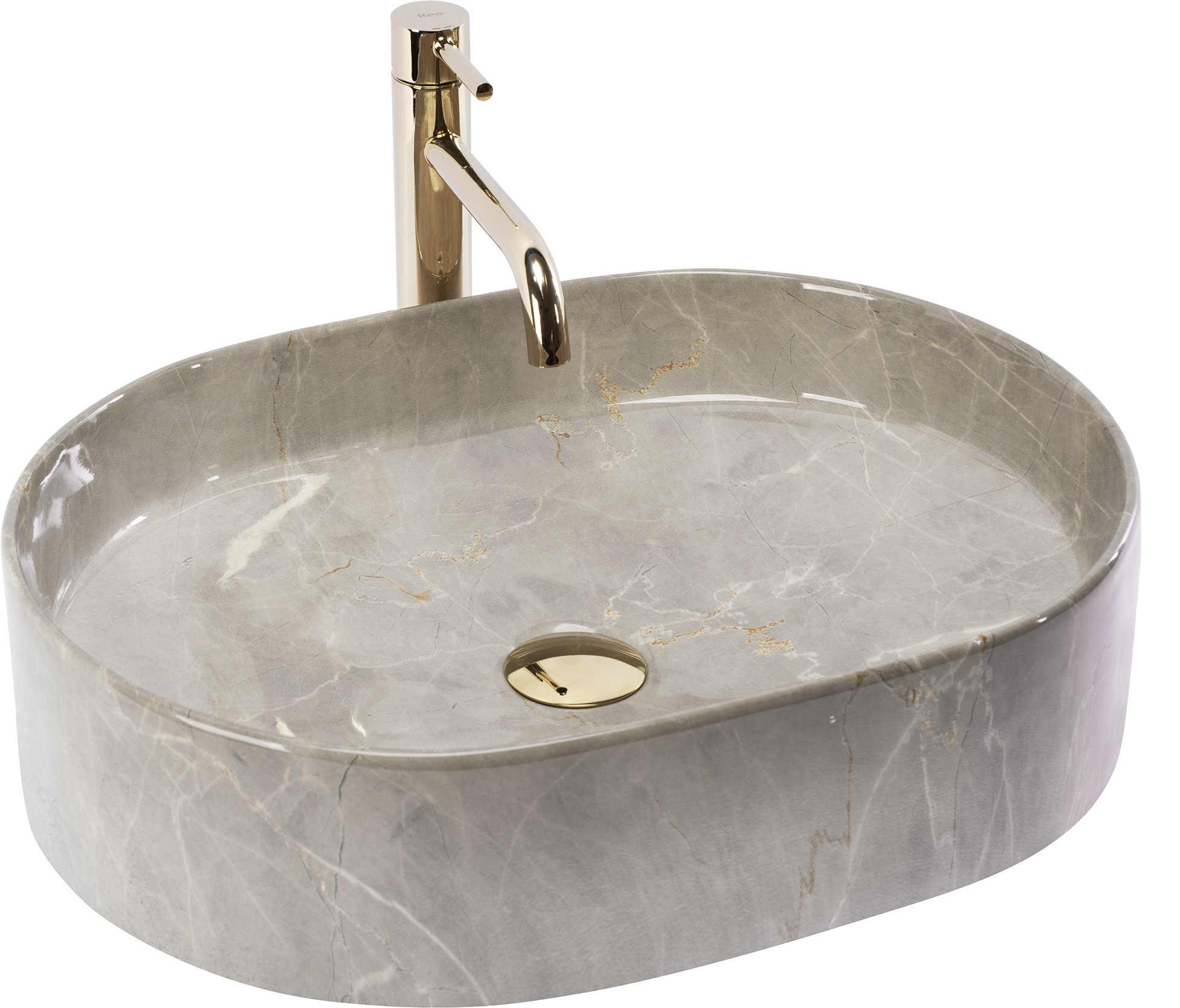 Umywalka nablatowa Rea Nadia 50 Kashmir