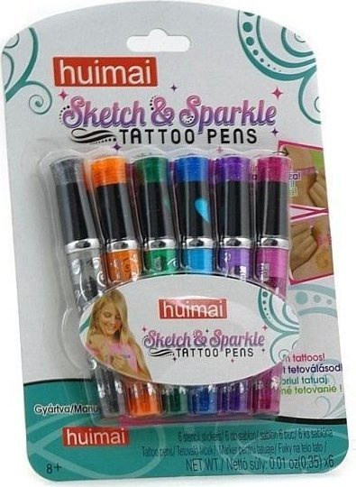 Długopisy 6 kolorów