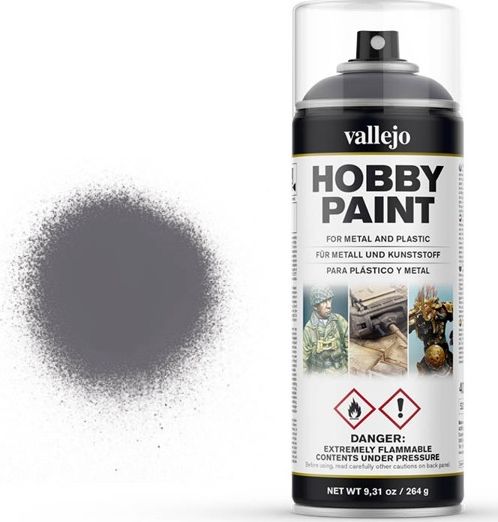 Vallejo Farba Modelarska Fantasy Color Gunmetal Vallejo Spray uniwersalny