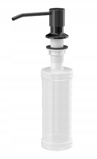 KEIRA dozownik płynu 320 ml nano PVD black metal