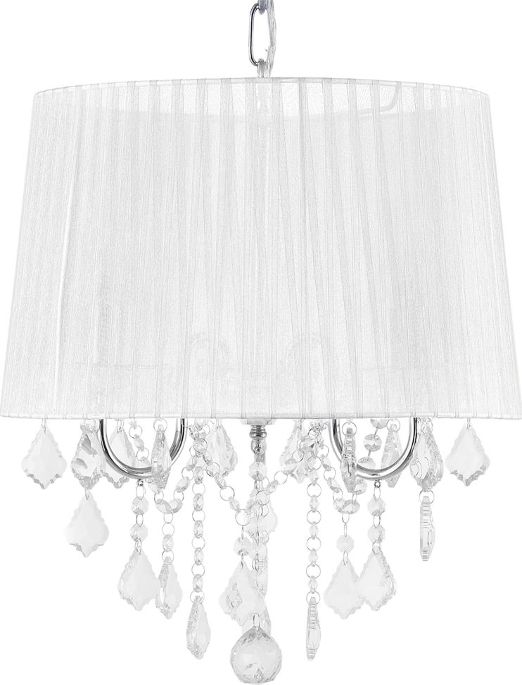 Lampa wisząca Shumee Lampa wisząca biała EVANS