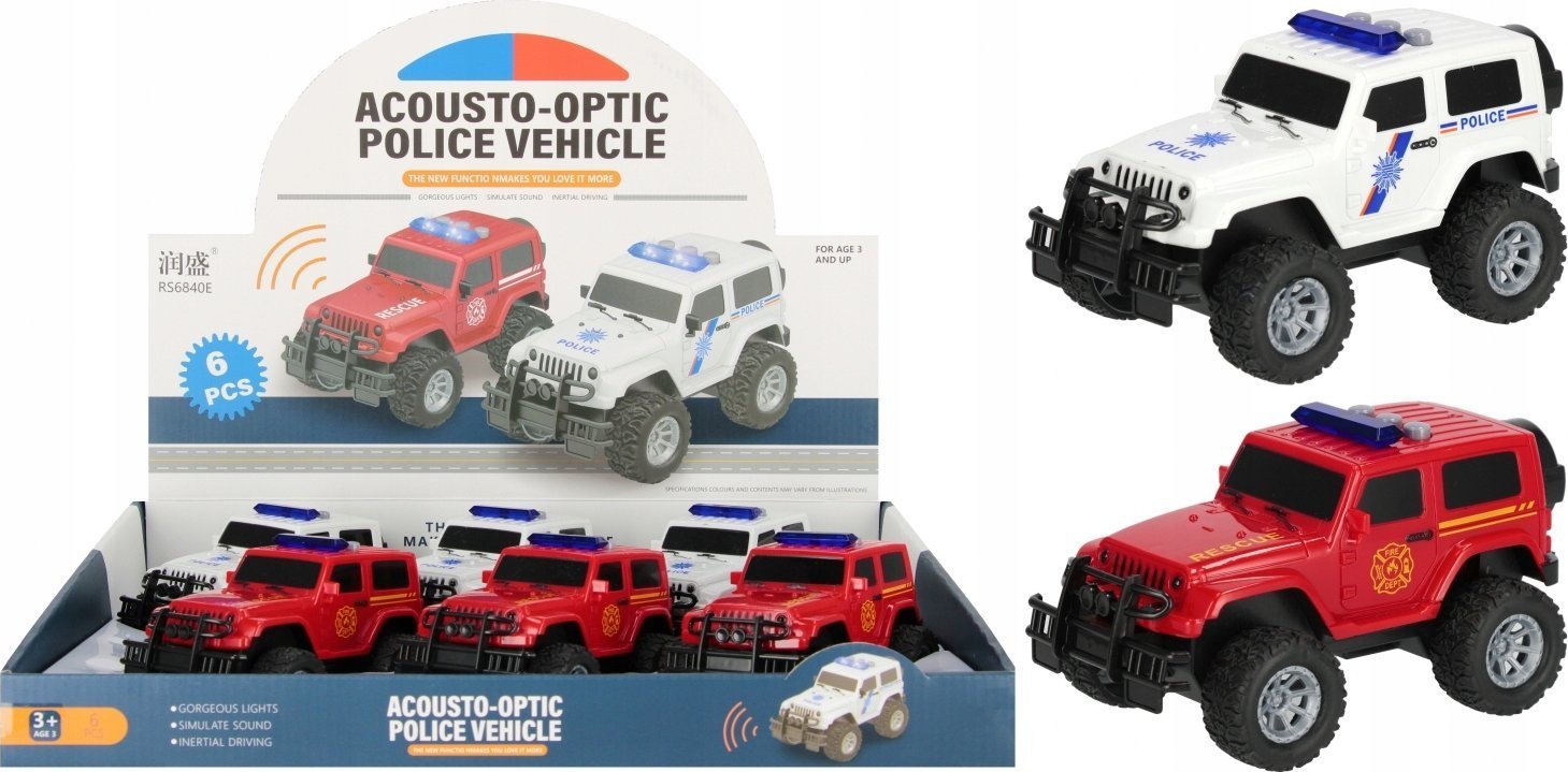 Mega Creative AUTO TEREN 16CM MC DISP 6/36/72