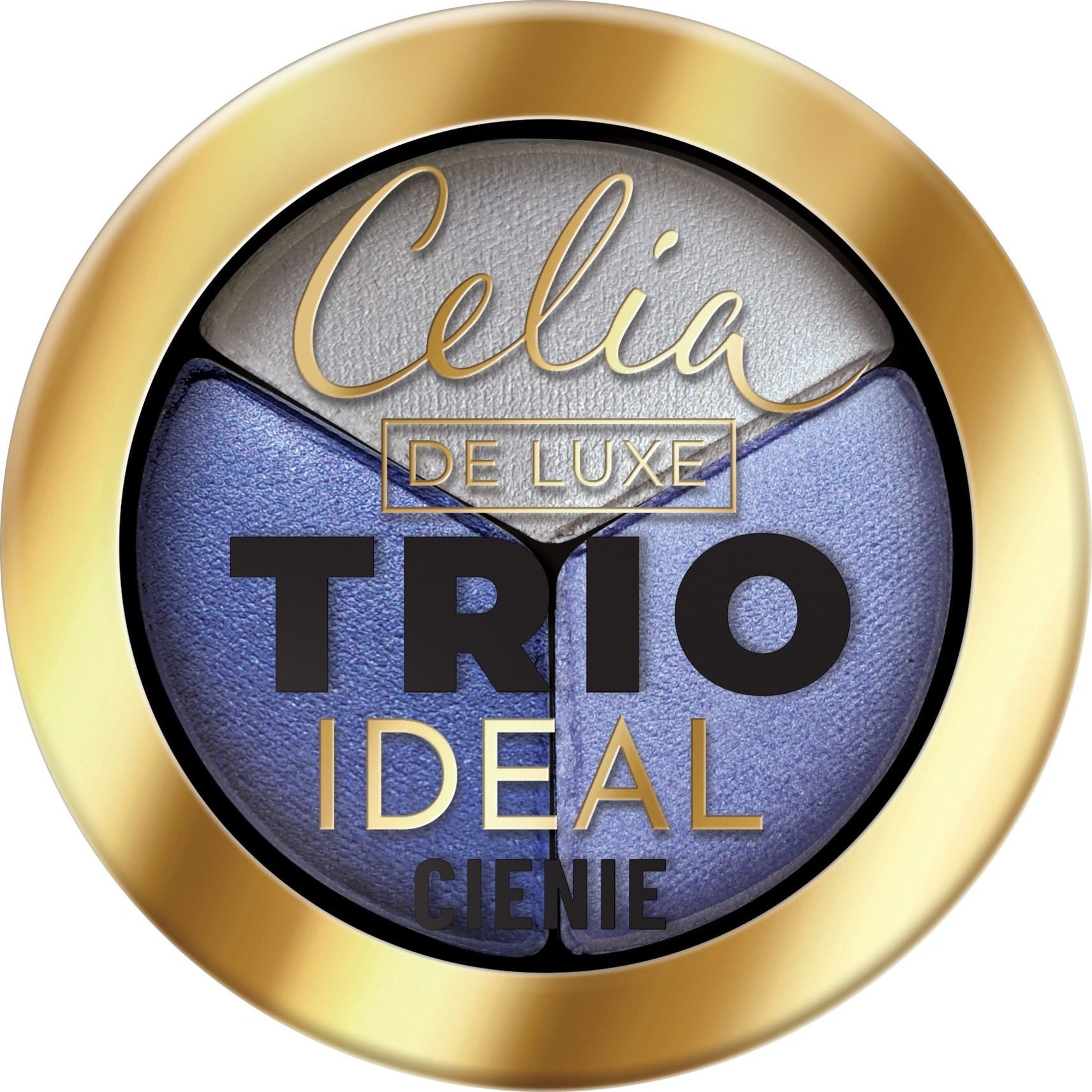 Celia CELIA De Luxe Cienie do powiek Trio Ideal nr 304