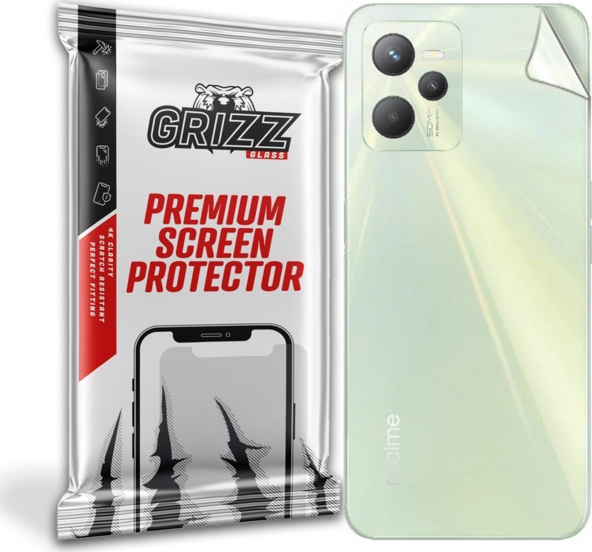 GrizzGlass Folia na tył Grizz Realme C35