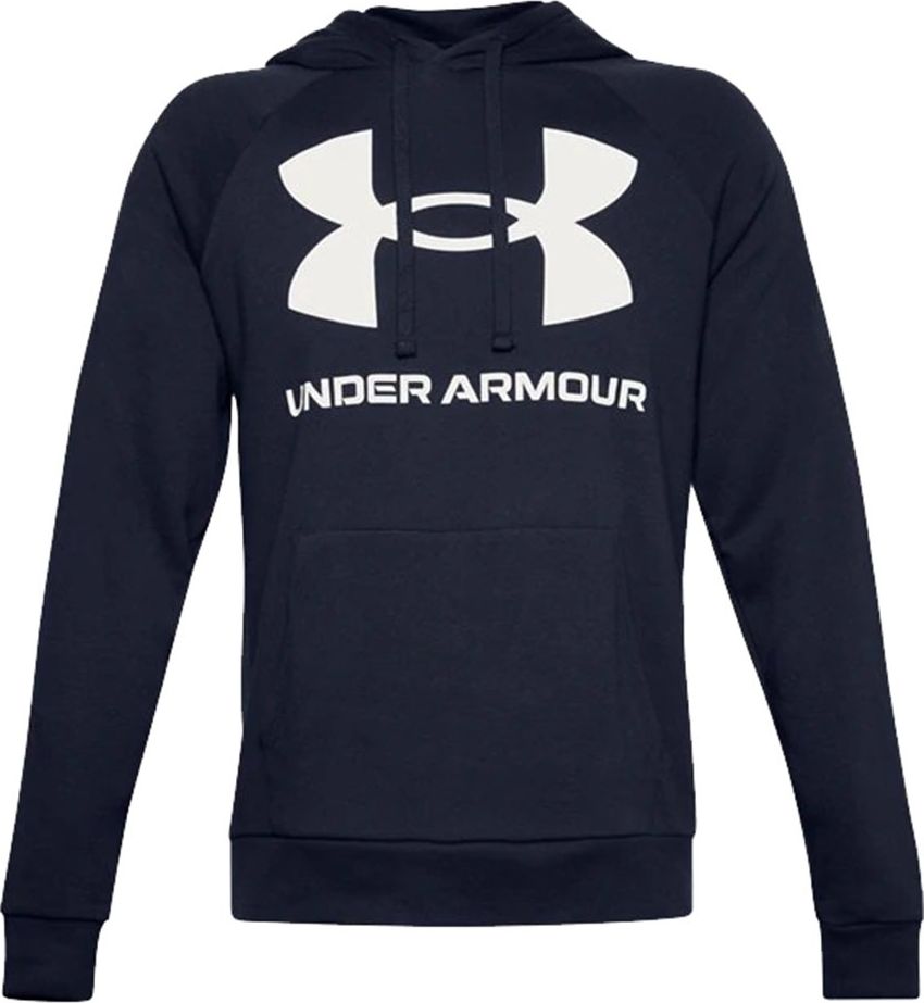 Under Armour Bluza męska Rival Fleece Big Logo HD granatowa r. L (1357093 410)