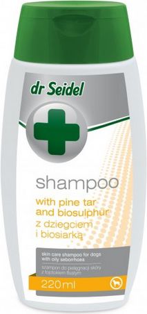 Dr Seidel Szampon z dziegciem i biosiarką Dr Seidel 220ml - 5901742000318