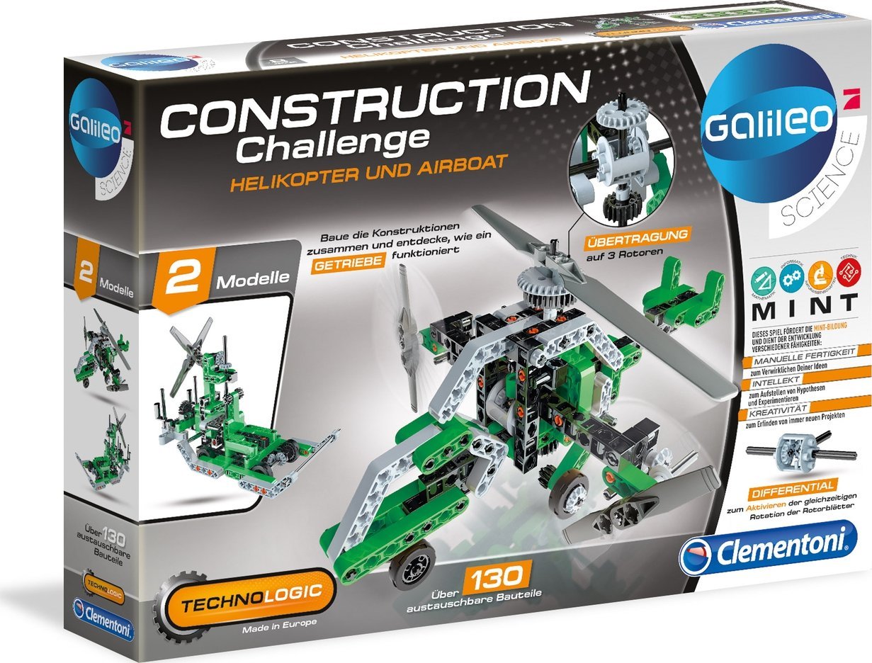 Clementoni klocki Galileo Construction Helikopter