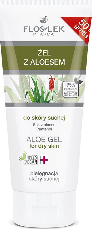 Floslek Seria do pielęgnacji skóry suchej Żel z aloesem 200ml
