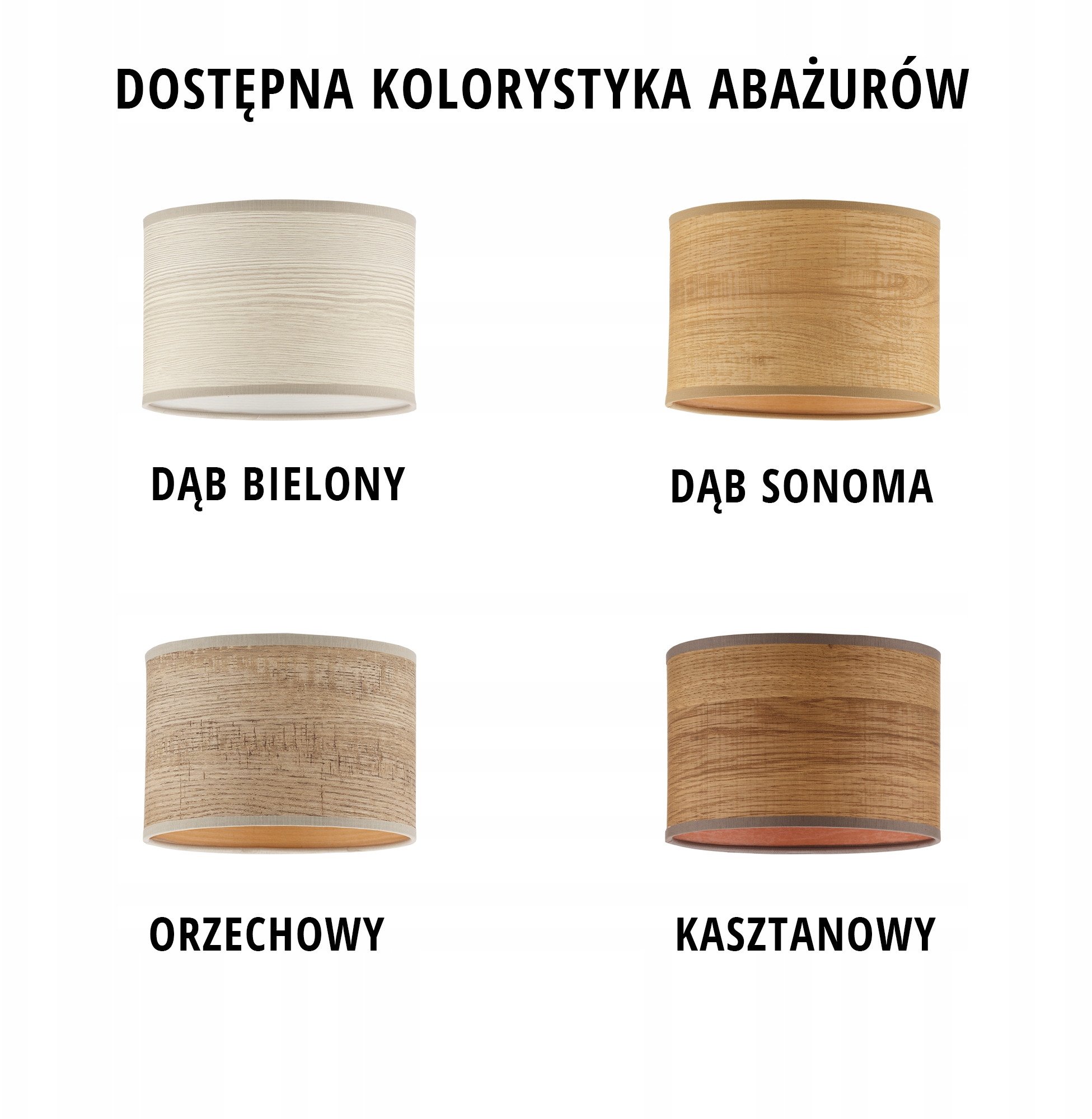 Skandynawski kinkiet ścienny LED AKRA ECO abażur fornir walec 17,5x12cm