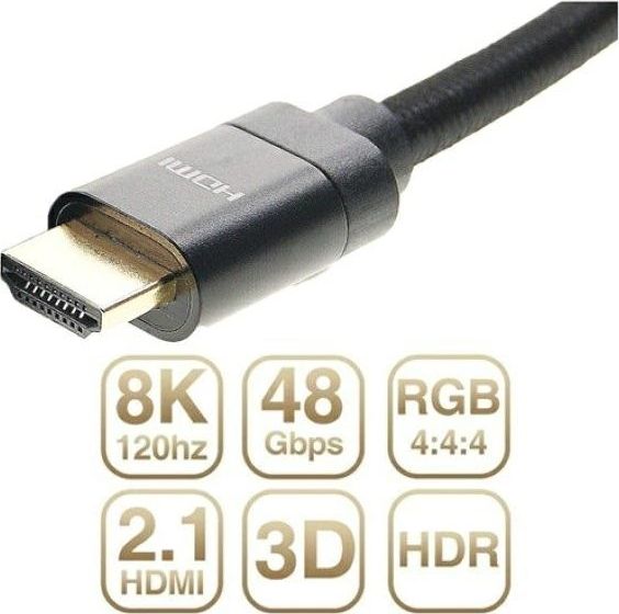 Kabel HDMI - HDMI 3m czarny (KAT05123)