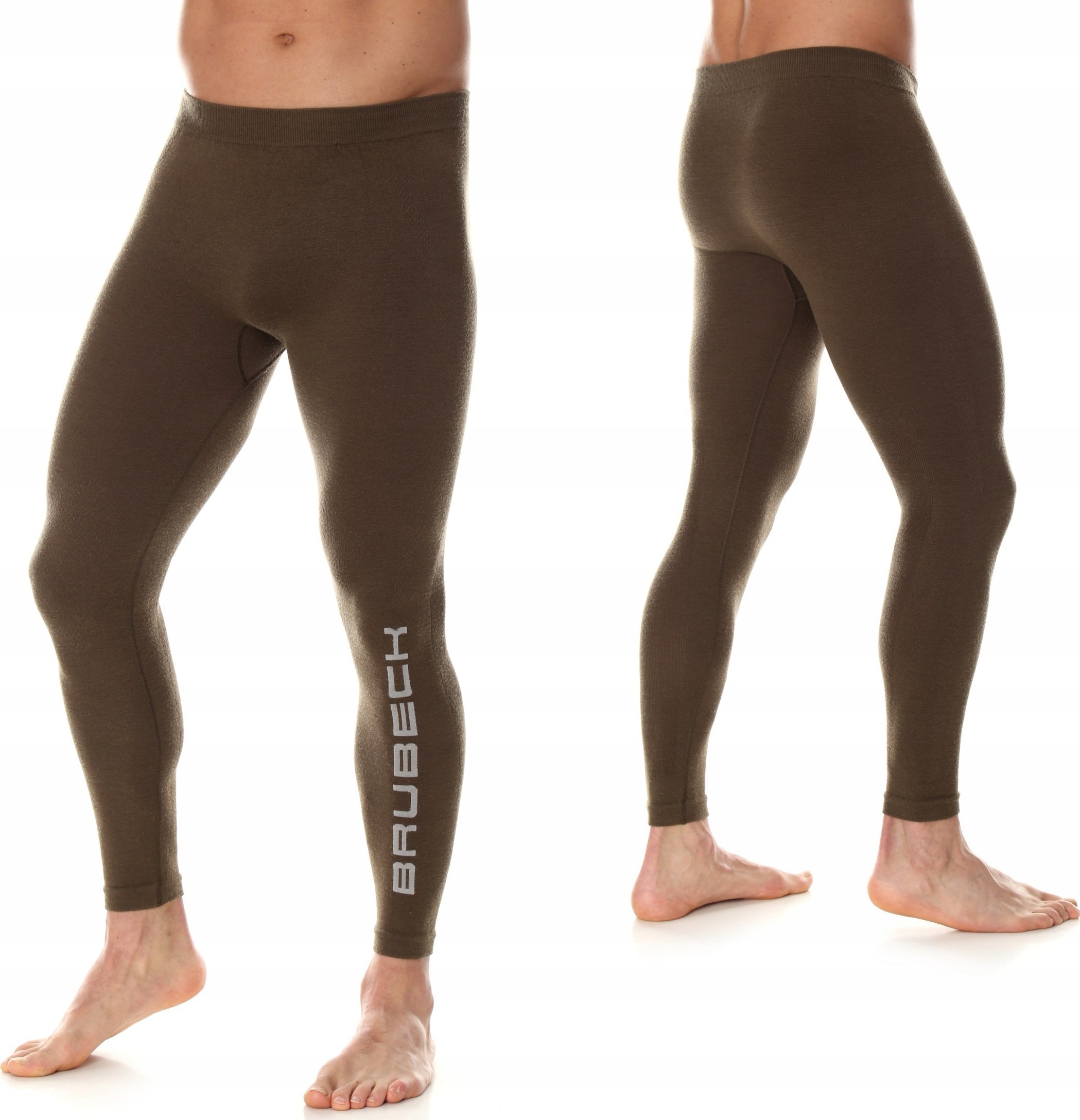 Brubeck LE12410 Spodnie męskie RANGER WOOL khaki L