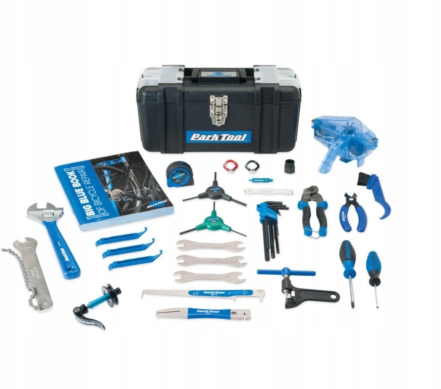 Park Tool AK-5 bike tool set in a box