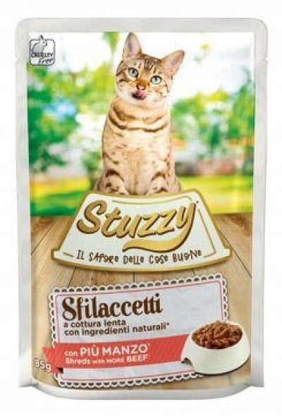 Sfilaccetti, karma mokra, dla kota, wo�owina, 85 g, saszetka