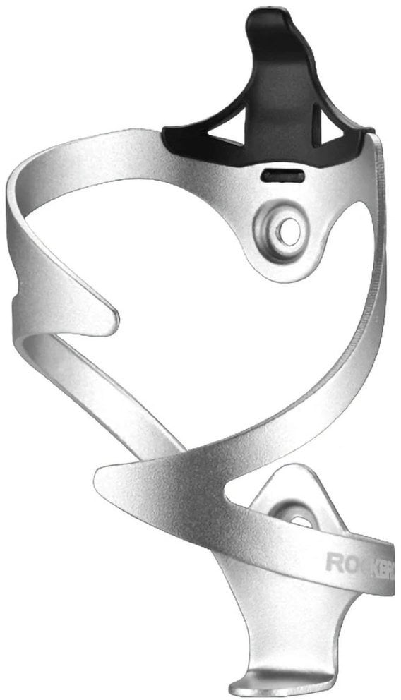 Uchwyt aluminiowy Rockbros 2017-11AS na bidon rowerowy - biały