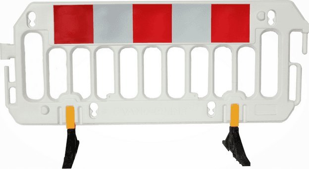 Vanderline Barierka drogowa z tworzywa sztucznego REVIA (wym. 2000 x 1010 mm)
