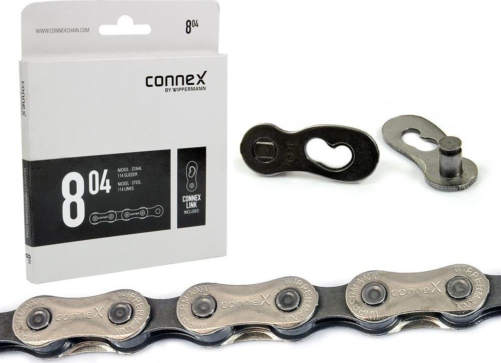 Connex Łańcuch Connex 804 6/7/8-rzędowy stalowy niklowany uniwersalny