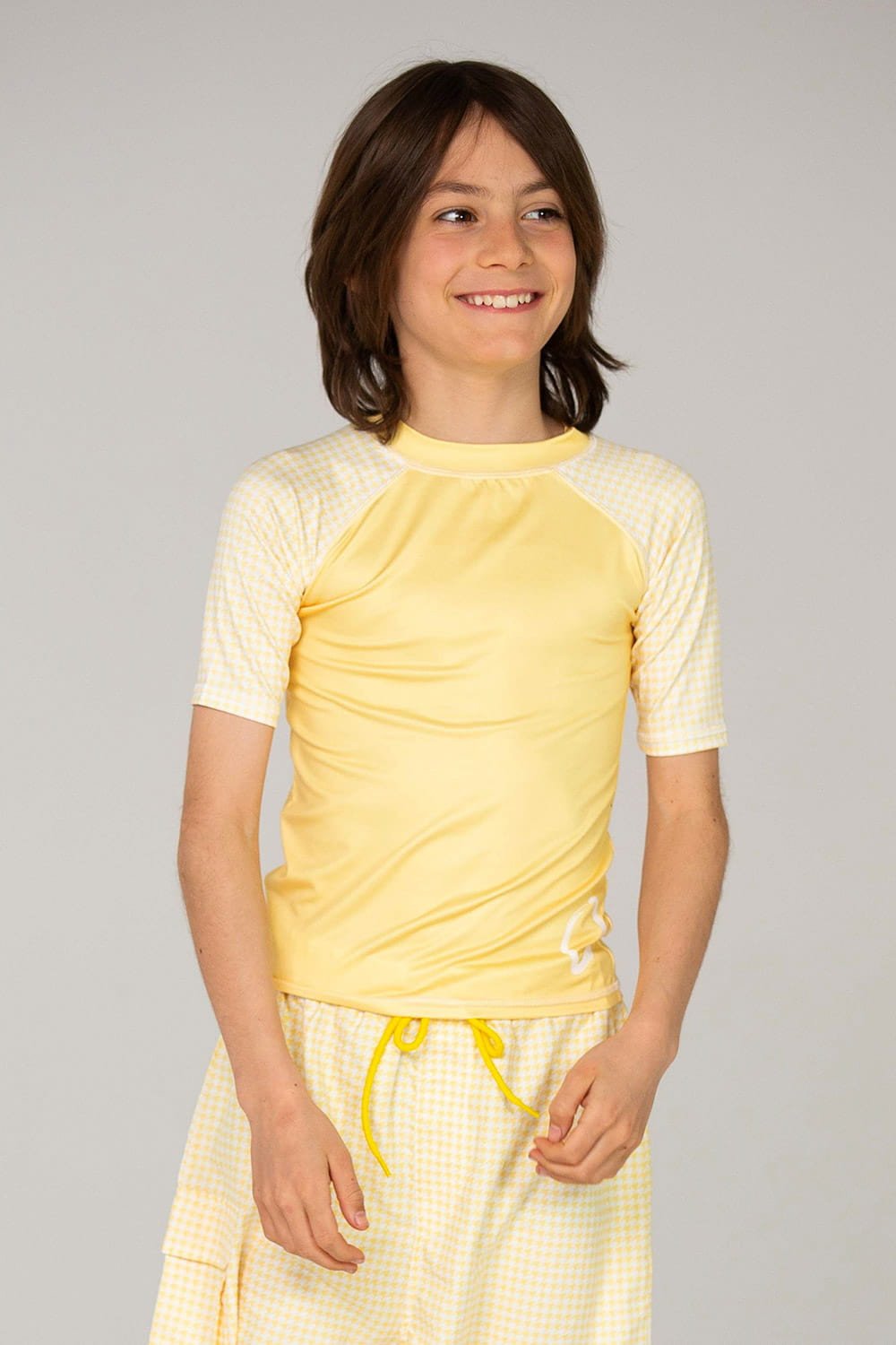 Koszulka uv dla dzieci 122-128, 7-8 lat, Ducksday, Lemonade