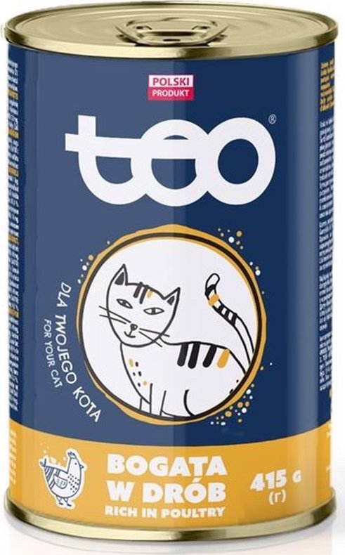 Teo Karma mokra dla kota TEO bogata w drób 415 g