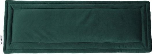 Mimikoko MIMIKO Pets Mata Velvet 25x70cm butelkowa zieleń