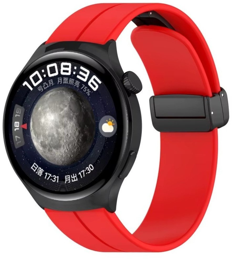 SILIKONOWY PASEK MAGNETYCZNY DO ZEGARKA 22MM