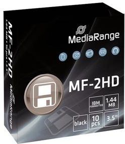 MediaRange dyskietki 3.5" 1,44MB, 10 sztuk (MR200)