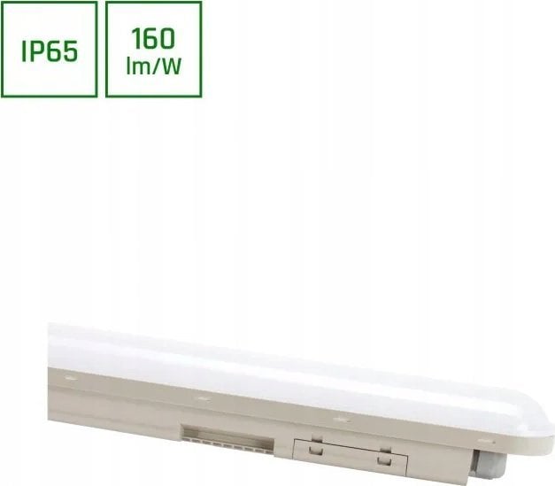 LAMP MOUNTED 25W 3000LM 4000K IP65 60CM