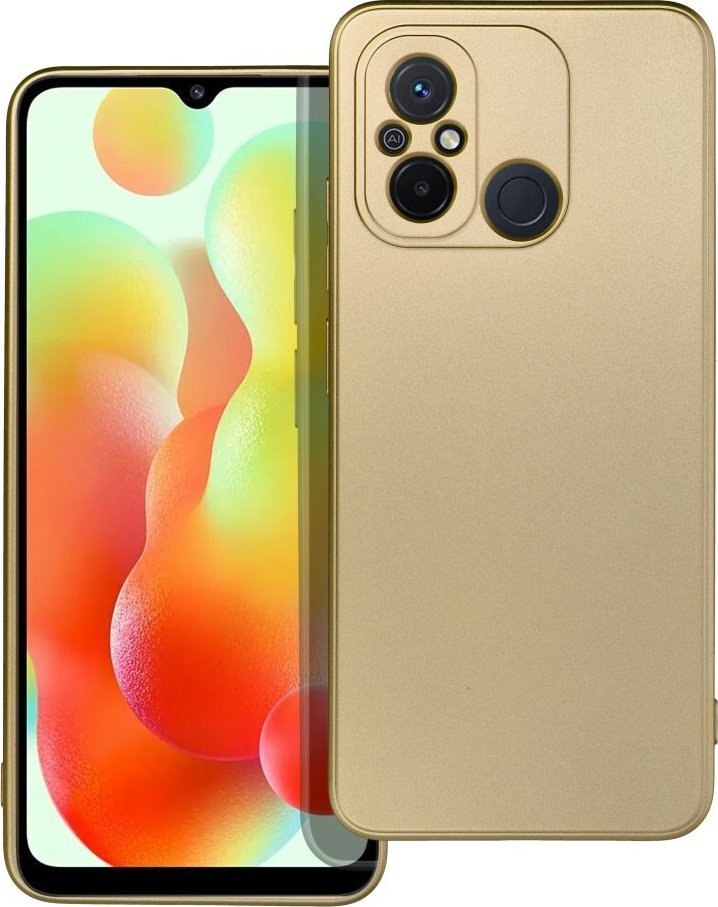 OEM Futerał METALLIC do XIAOMI Redmi 12C złoty